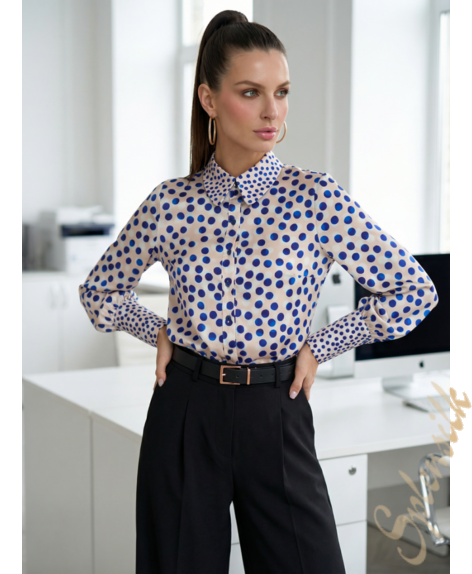 Блузка из искусственного шелка