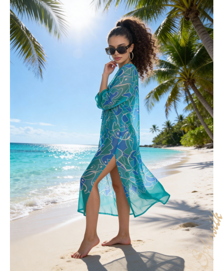 Туника пляжная