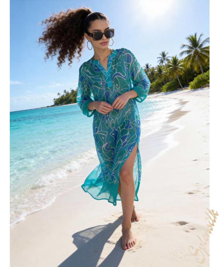 Туника пляжная