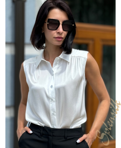 Блузка из натурального шелка