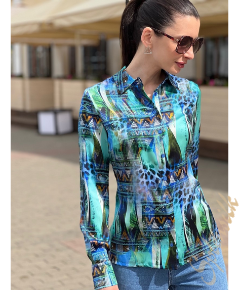 Рубашка из натурального шелка