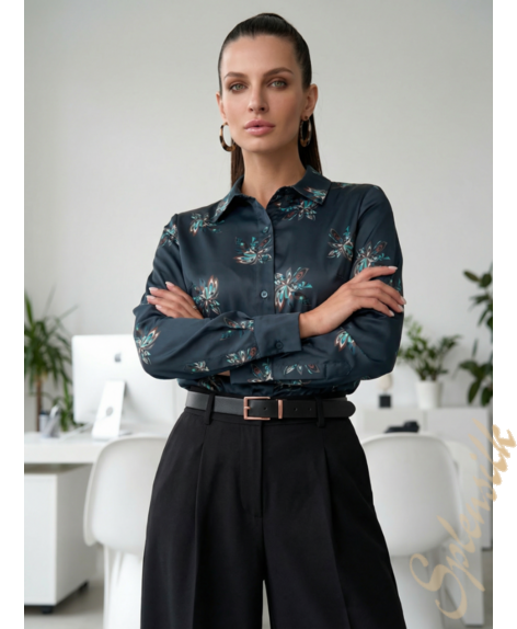 Рубашка из искусственного шелка