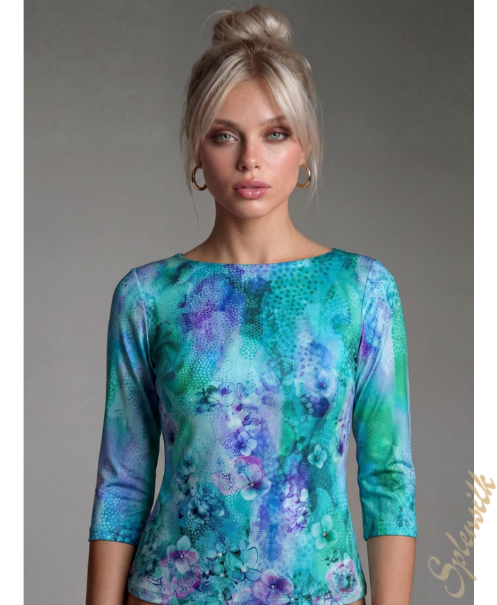 Блузка из натурального шелка