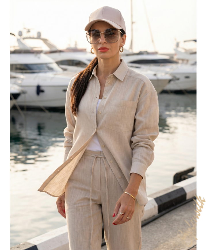 Фотография «Рубашка льняная» который можно заказать на сайте Splensilk.ru Рубашка льняная