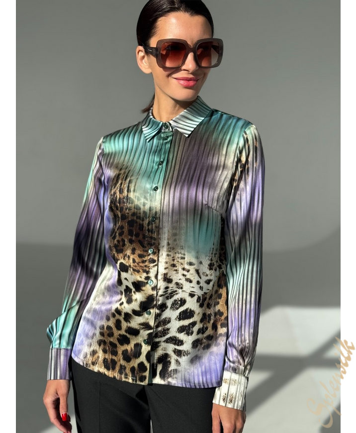 Рубашка из натурального шелка