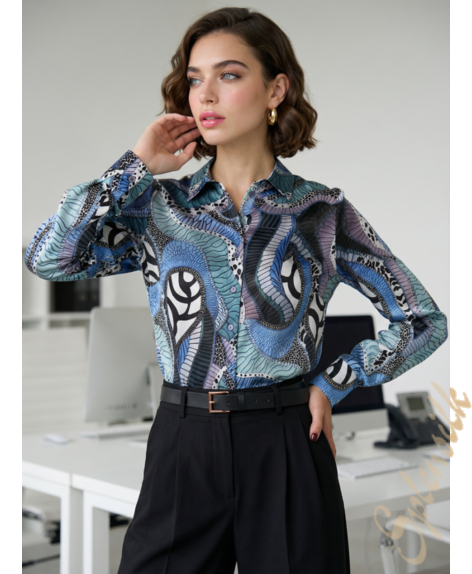 Рубашка из натурального шелка