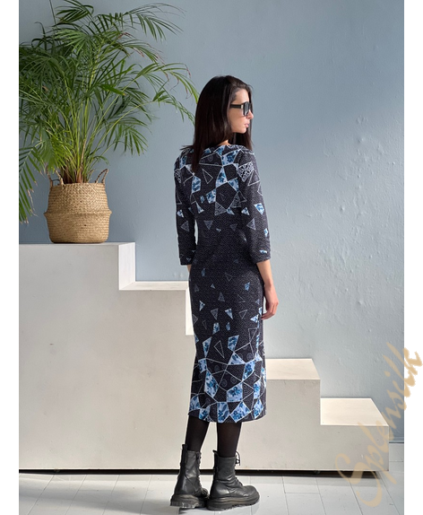 Платье трикотажное