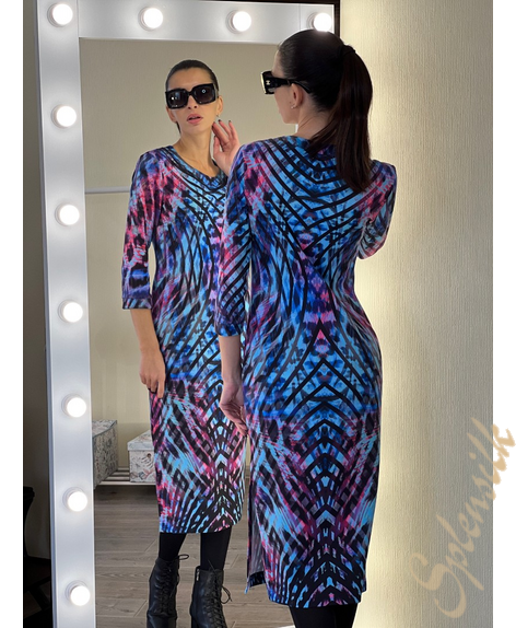 Платье трикотажное