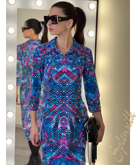 Платье трикотажное