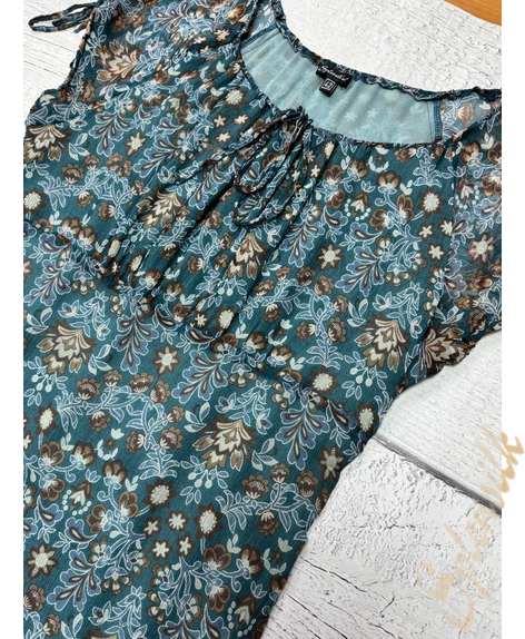 Платье из натурального шелка