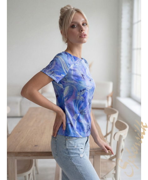 Блузка из натурального шелка