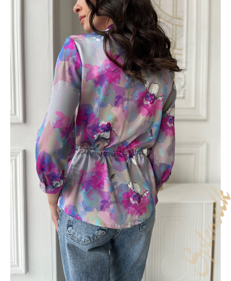 Блузка из натурального шелка