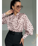 Блузка из искусственного шелка