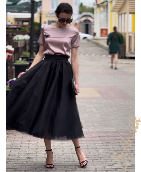 Блузка из натурального шелка