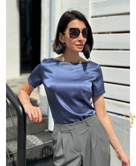 Блузка из натурального шелка