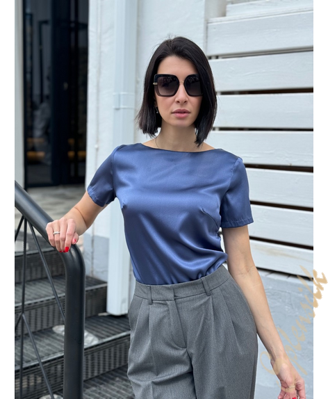 Блузка из натурального шелка