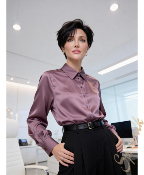 ПРЕДЗАКАЗ - Рубашка темно-розовая