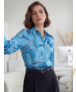 Рубашка из искусственного шелка