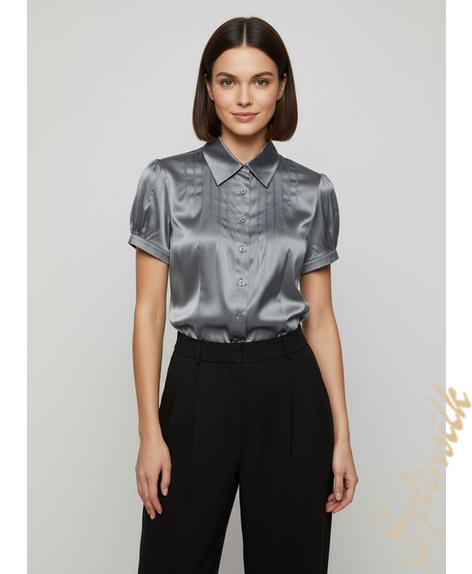 Блузка из натурального шелка