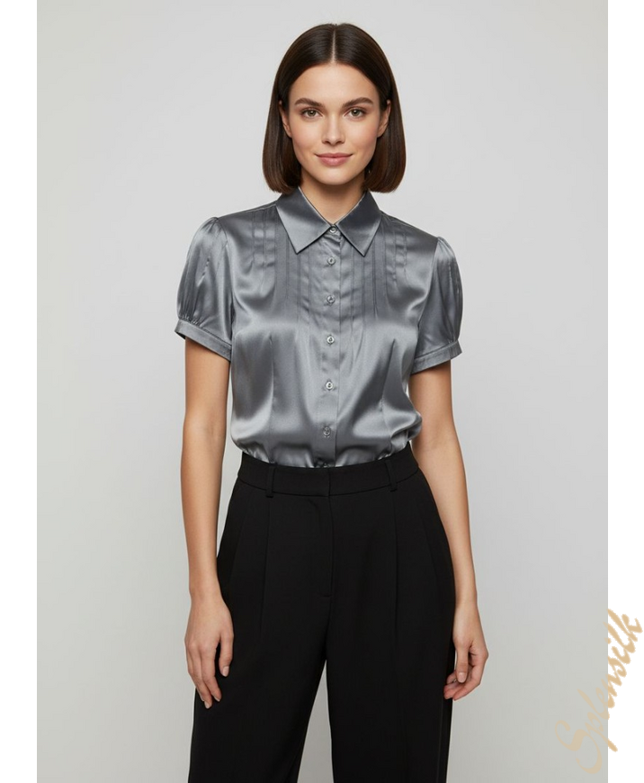 Блузка из натурального шелка