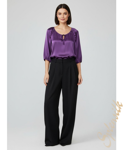 Блузка из натурального шелка