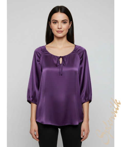 Блузка из натурального шелка