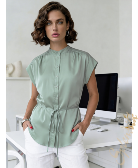 Блузка из искусственного шелка