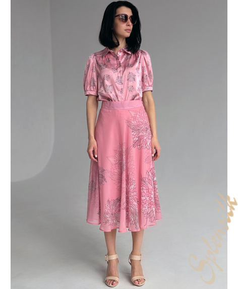 Юбка из шифона